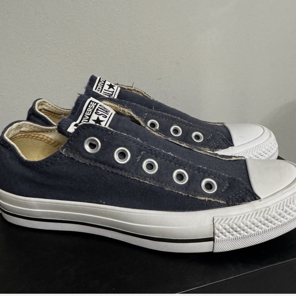 CONVERSE Chuck Taylor ALL STAR Slip On Navy / Unisex: M 3.5 /W5.5